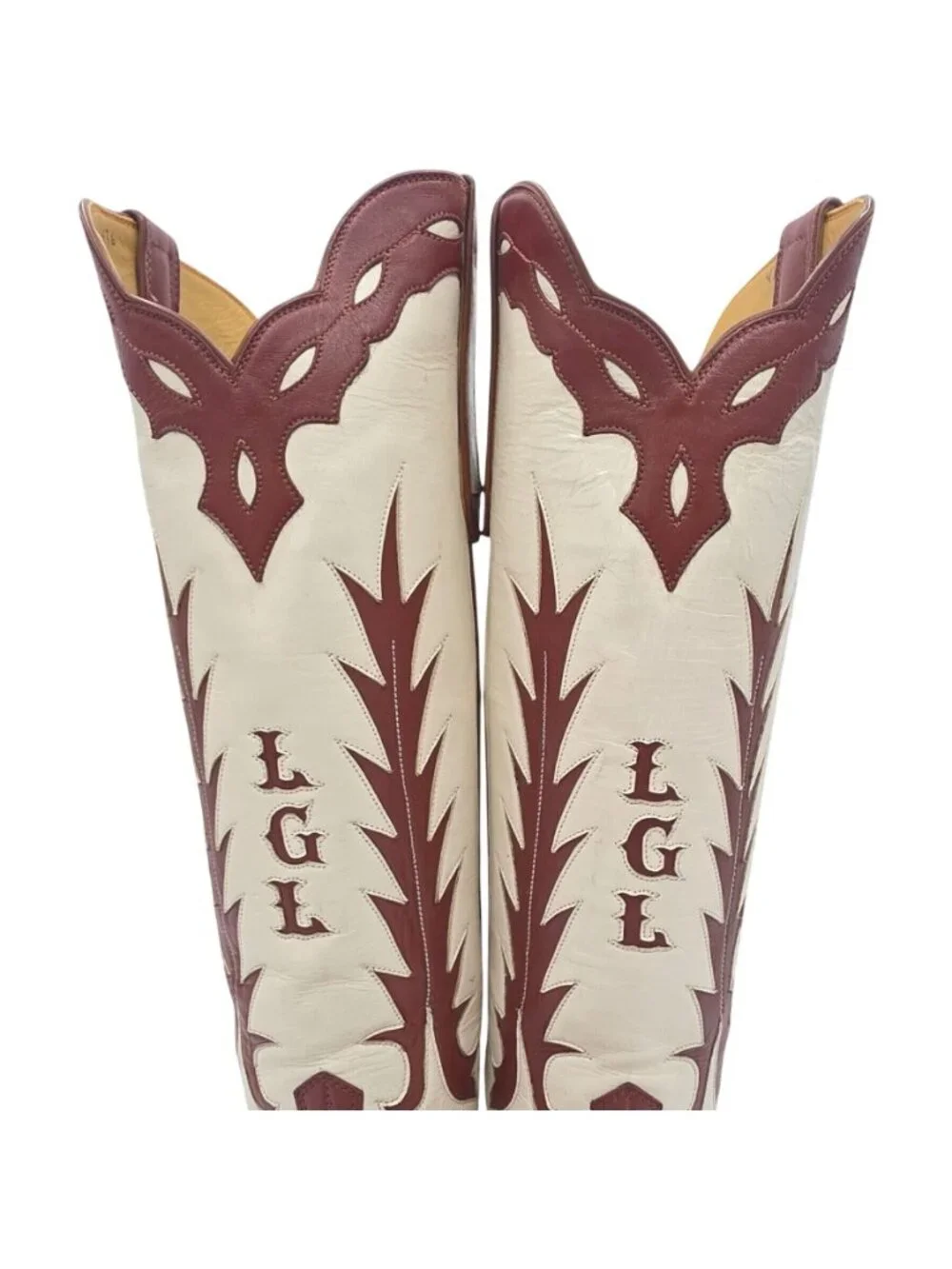 New Custom Mario Garcia Womens 11AA Brown Tall Cowgirl Cowboy Western Boot USA - Picture 5 of 16